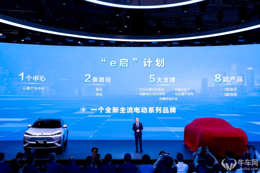 2023上海车展：新赛道千帆竞发，东风风神发布全新品牌eπ