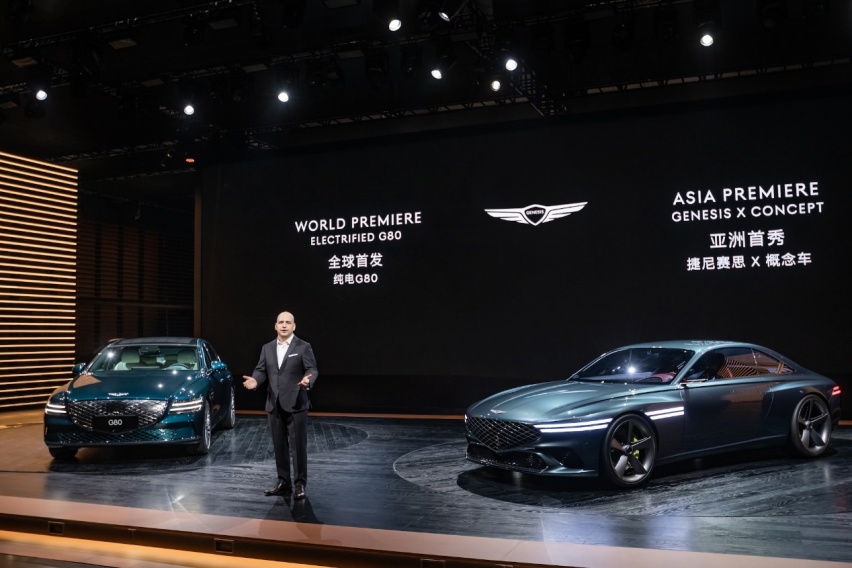 捷尼赛思首次登陆2021上海国际车展  两款车型开启预售