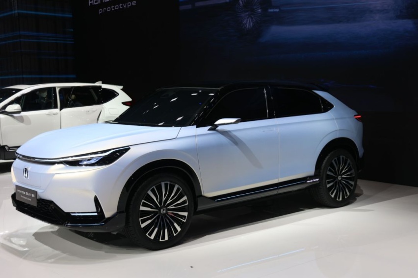 2021上海车展丨外观极具科幻感 Honda纯电SUV亮相