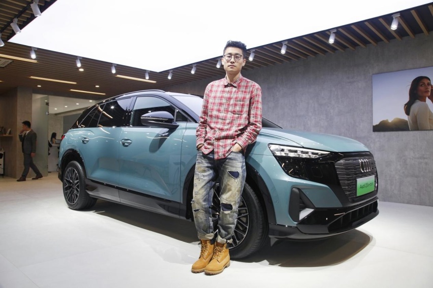 上汽奥迪Q5 e-tron亮相广州车展，豪华纯电SUV开启预订