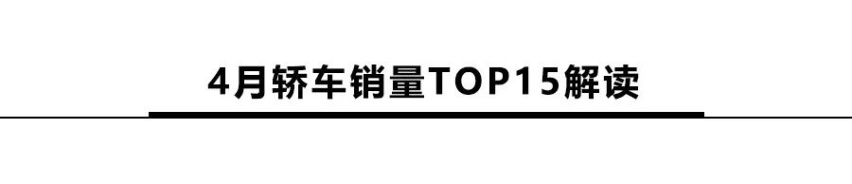 4月轿车销量出炉，日产轩逸夺冠，丰田凯美瑞竟无缘前15名