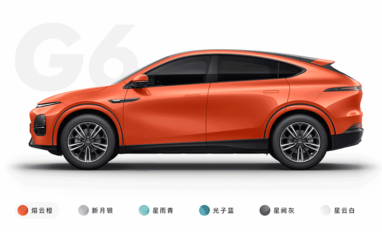 最强智能电动SUV 小鹏G6正式上市 售20.99万元起