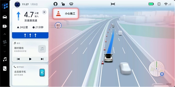 支持自动变速超车、上下匝道,小鹏NGP好用吗?