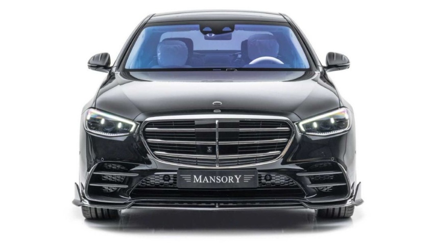 整车采用大量碳纤维套件 Mansory版梅赛德斯-奔驰S级官图发布