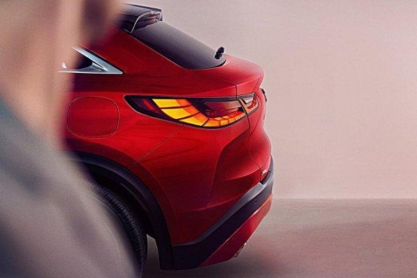 英菲尼迪全新跨界车QX55放出最新预告 双十一将全球首发