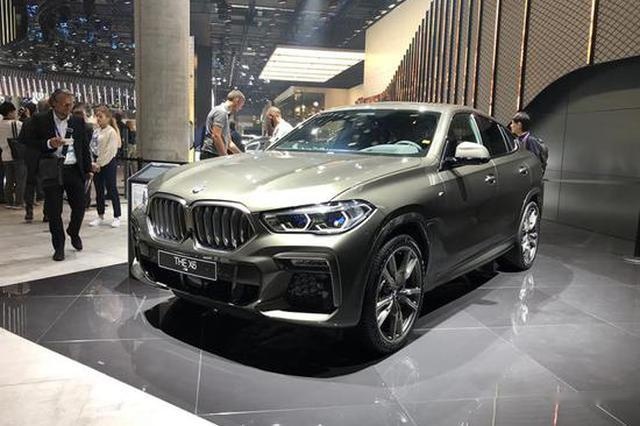 2019法兰克福车展，全新一代宝马X6正式发布，外形非常动感