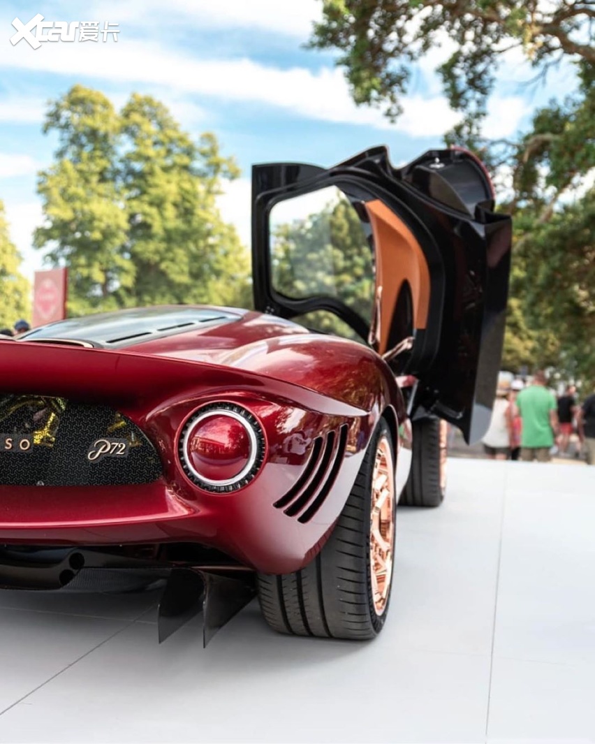detomasop72实车经典大气的造型