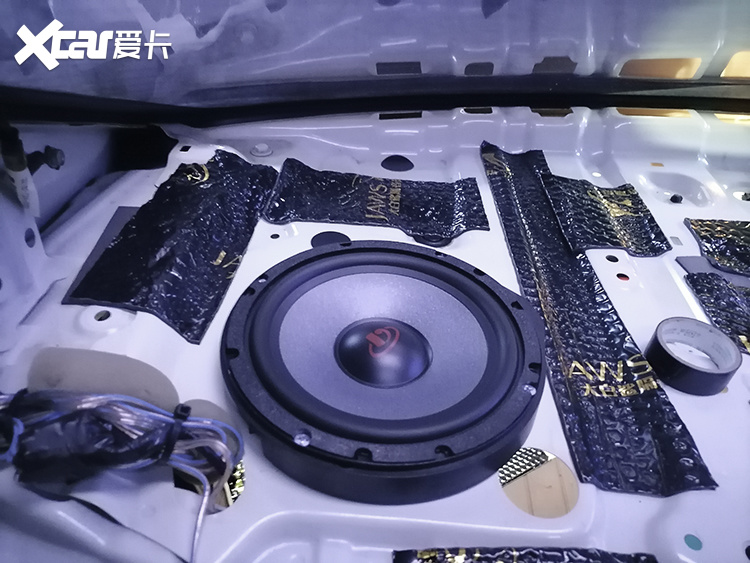 河北奥盛腾汽车音响改装本田雅阁，升级埃曼德高+丹拿+黄金声学