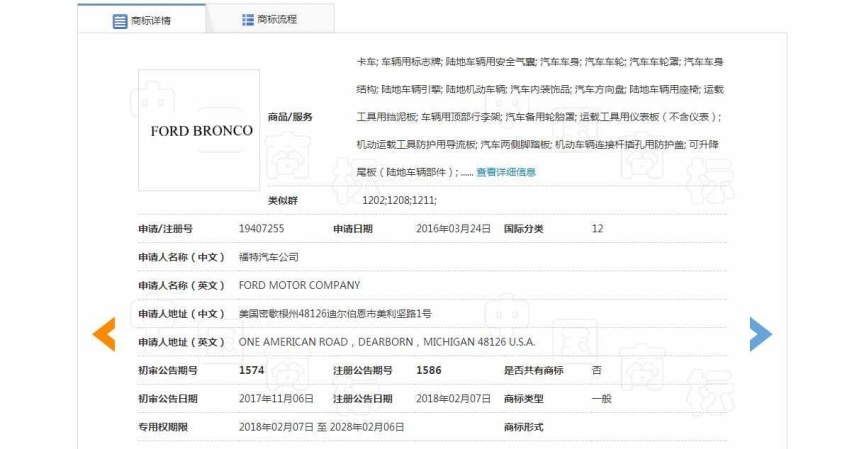 资深“玩泥巴”选手重磅回归 福特Bronco
