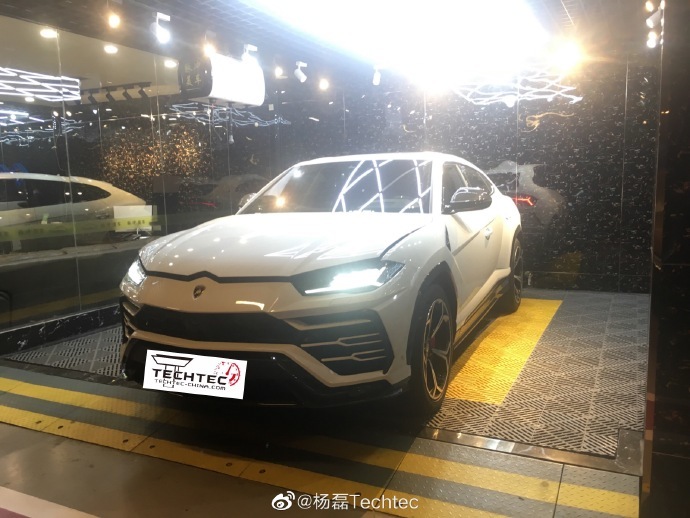 兰博基尼Urus双涡轮德国Techtec刷电脑刷ECU改装
