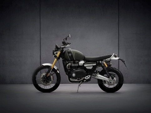 2022凯旋Scrambler 1200，英伦复古越野改款亮