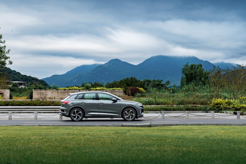 豪华电动时代 依点小编广州体验奥迪Q4 e-tron 500公里生活圈