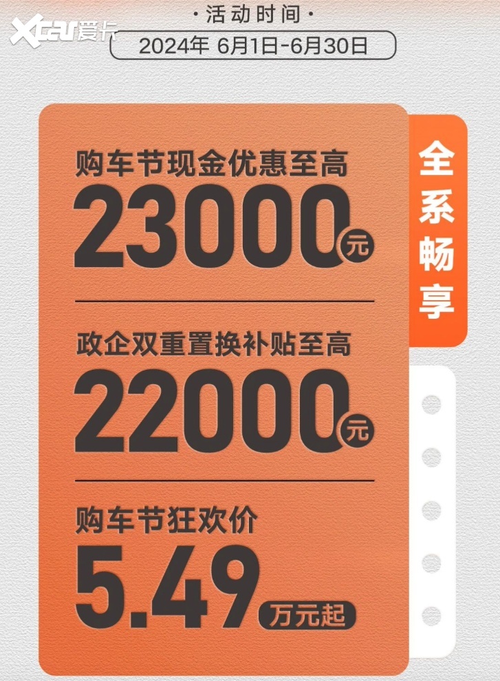 6月车企降价活动持续,哪家的优惠力度最大?-爱卡汽车爱咖号