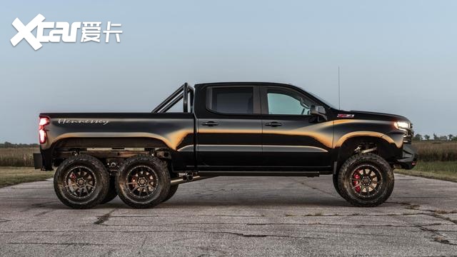 雪佛兰silverado改装6x6巨型皮卡效果图曝光