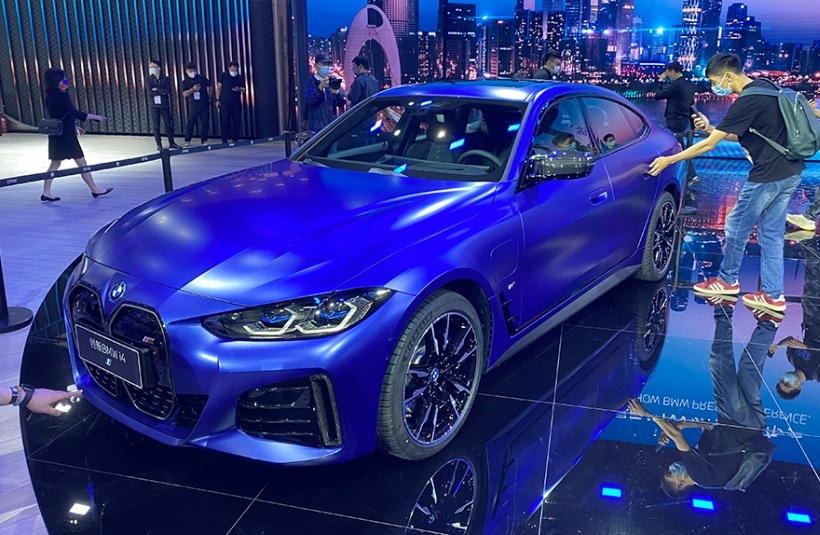 【广州车展】电动四驱，3.9s破百，510km续航，宝马i4 M50亮相