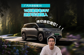 选10万级的纯电SUV，闭眼入铂智3X