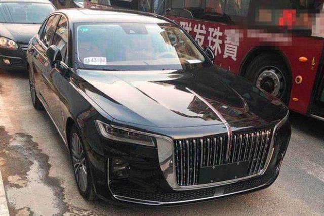 自主C+级轿车你会买吗？ 红旗H9实车图曝光 6月上市