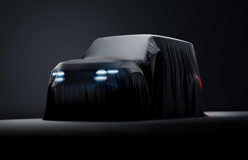 奇瑞iCAR V23最新预告图来了，风格类似吉姆尼，还配毫米波雷达