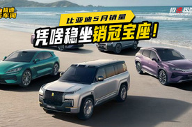 5月交付超38万辆！比亚迪强势领跑，海外市场大增