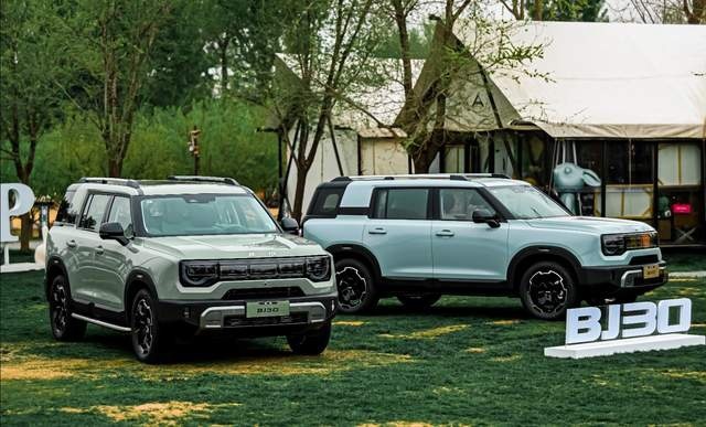 “轻野”还能有多野？不充电的电四驱轻野SUV BJ30告诉你答案