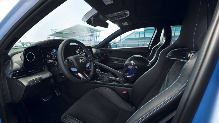 2.0T+8速双离合变速箱 现代伊兰特N官图发布