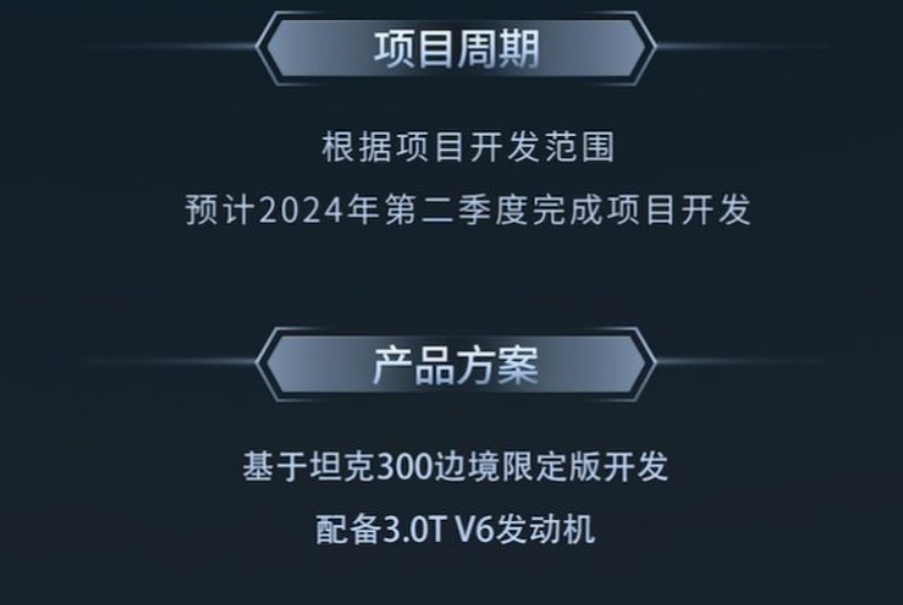 坦克300将推出3.0T版本 网友指出长城最大问题