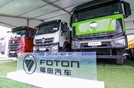 赋能高原运力，福田欧曼闪耀2026林芝工程建设博览会