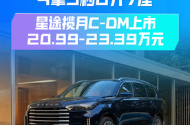 4擎4驱5秒6升7座 星途揽月C-DM上市 20.99万元起