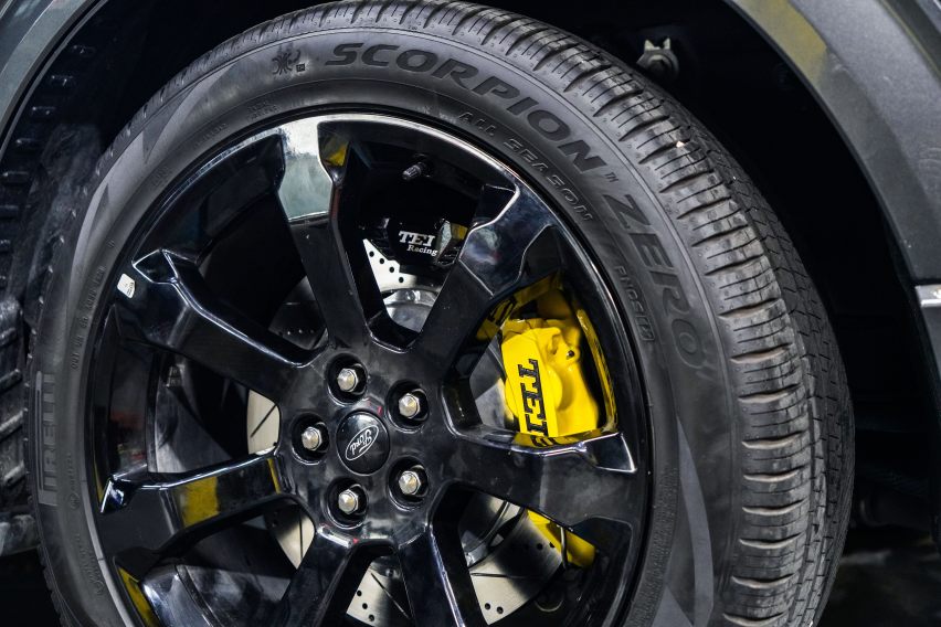 福特探险者刹车卡钳改装升级案例TEI Racing