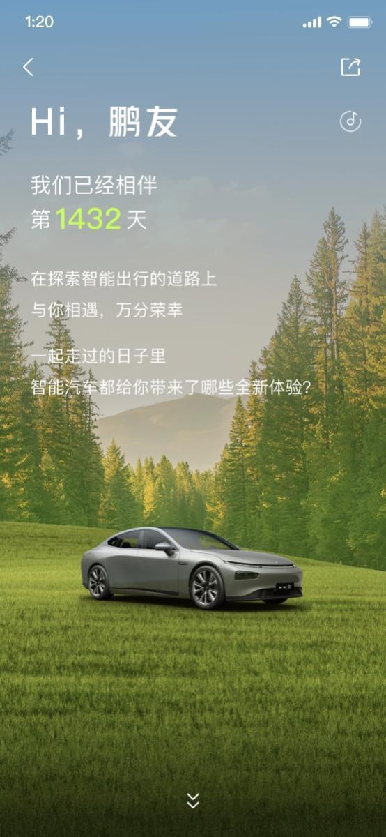 小鹏年度用车报告上线｜在“鹏友圈”中探索更多对生活的热爱