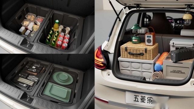 轴距比飞度长30mm，五菱大空间五门纯电车，790L能放7个登机箱