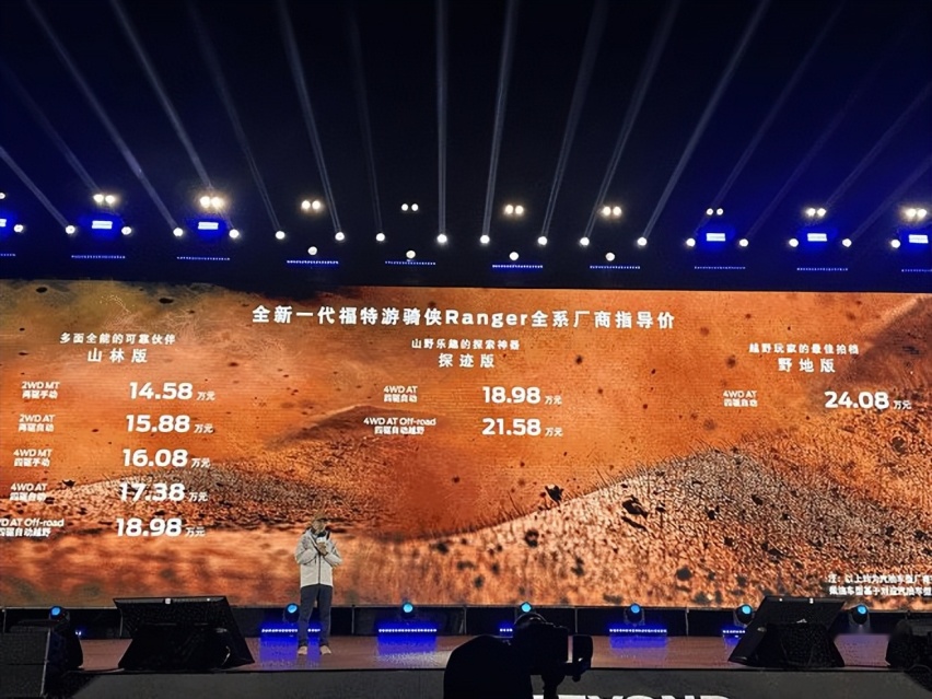 福特游骑侠Ranger售14.58万起 改装丰富还够智能