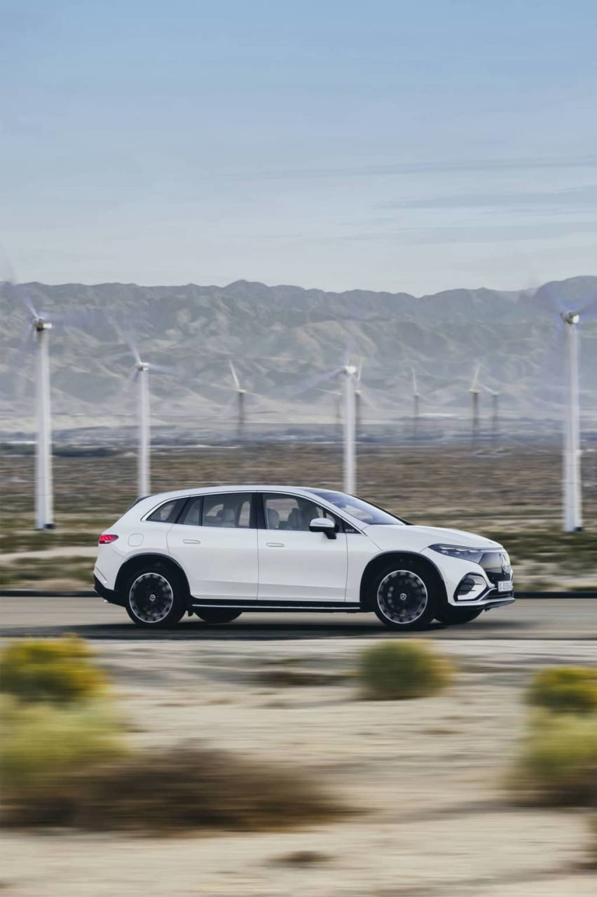 【梅赛德斯EQ发布全新EQS纯电大型豪华SUV】