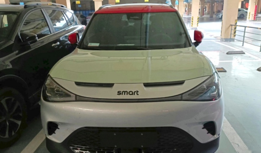 实拍吉利smart精灵#1性能版，8月底开启预订，双电机四驱