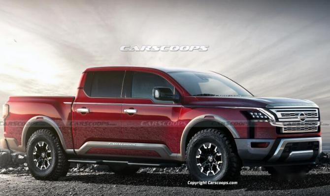 新知达人, 日产”新款Titan曝光 比福特F-150霸气 或搭3.0T