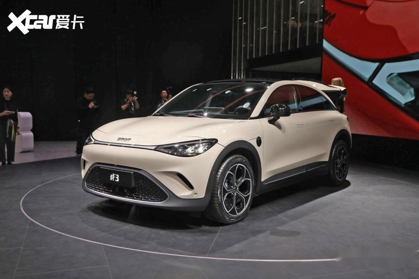 smart精灵#3上海车展实拍，外观造型圆润，轴距超2.7米，年底上市