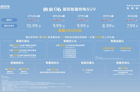 限时先享价7.99万元起，“国民智趣纯电SUV”东风纳米06正式上市