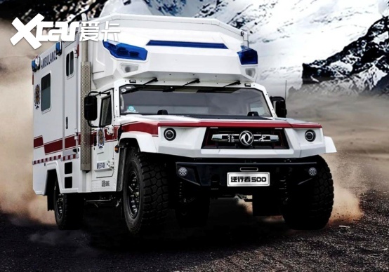 东风猛士全地形越野救护车正式发布