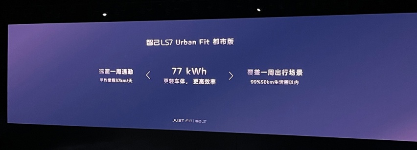 28.98万元起，智己LS7 Urban Fit上市