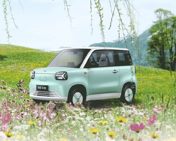 知豆彩虹将4月18上市，外观可爱，搭30kw电机，最大续航205km