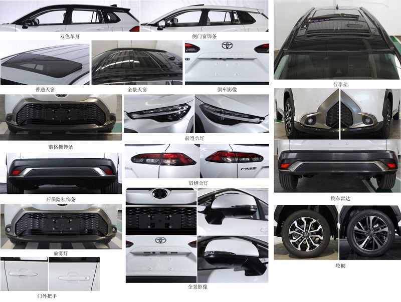 定位紧凑型SUV 广汽丰田锋兰达申报图曝光 或将于广州车展首发
