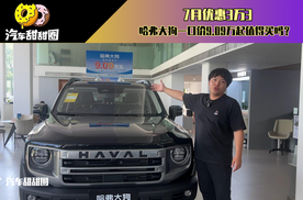 7月优惠3万3，哈弗大狗一口价9.09万起值得买吗？