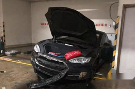 又一台特斯拉Model S烧起来了，上海自燃事故原因仍未公布
