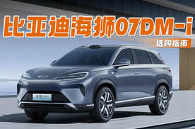 比亚迪海狮07DM-i选购指南：1万差价藏着这些“王炸”