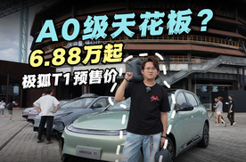捅穿A0级小车天花板？极狐T1预售价6.88万起｜九樽论