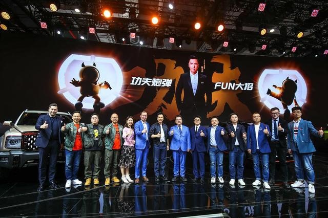 中国首款全尺寸皮卡、旅装炮…，上海车展长城携“5炮3弹”袭来