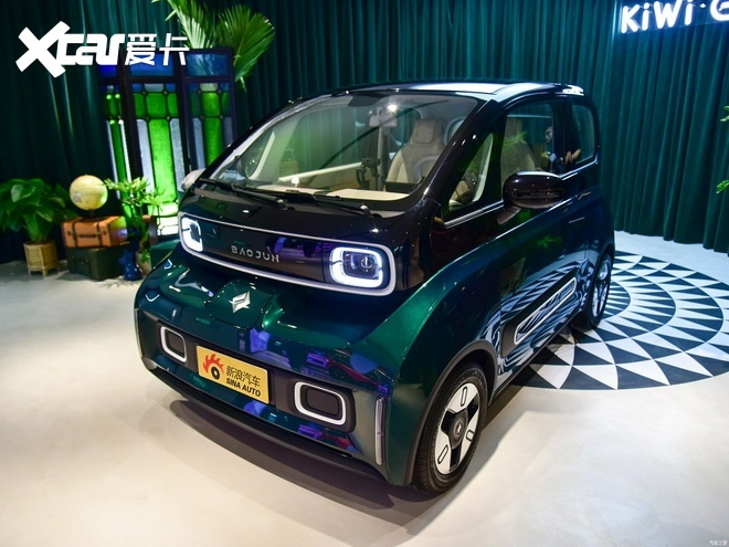 售价8.98万元,宝骏kiwi ev"土豪金"高定版上市