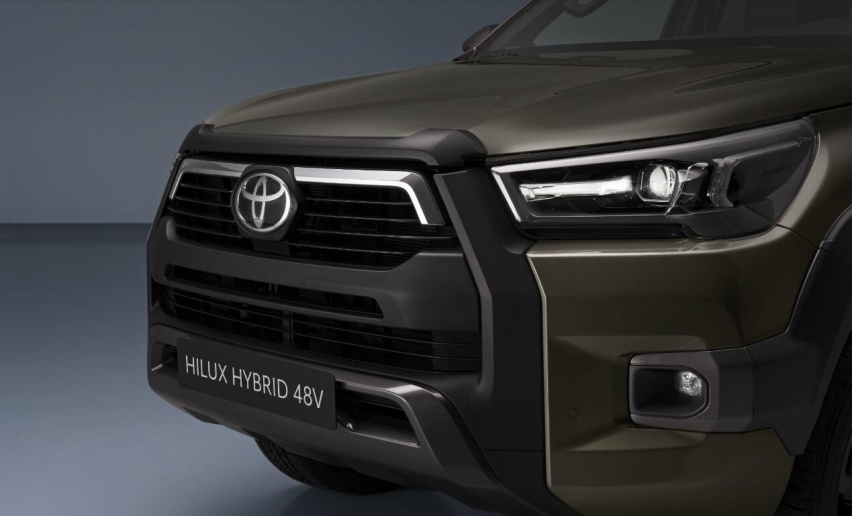 2024款丰田Hilux海外上市,新增了轻混系统,油耗低至7.5L