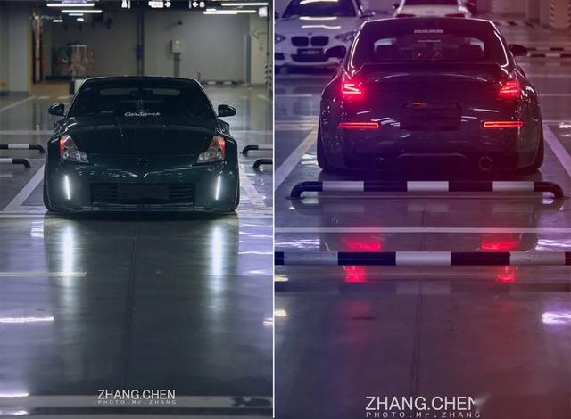 经典淑女焕新春，墨绿色日产350Z改装完美姿态