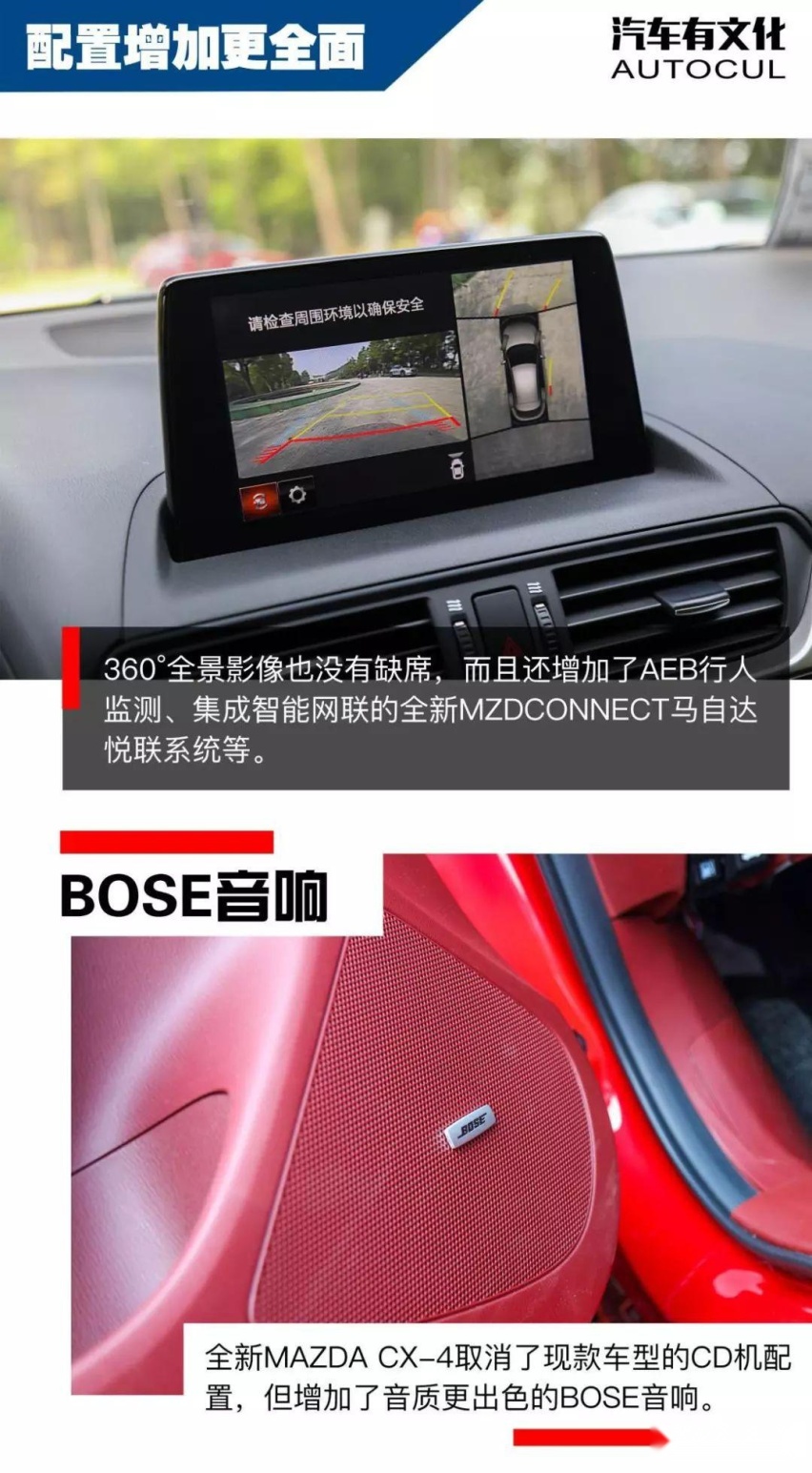 外观进化 NVH升级 全新MAZDA CX-4更“香”了吗？